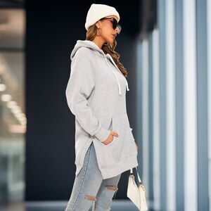 The Warmy Oversized Hoodie Dress Grey 2XL NWT IN PACKAGE